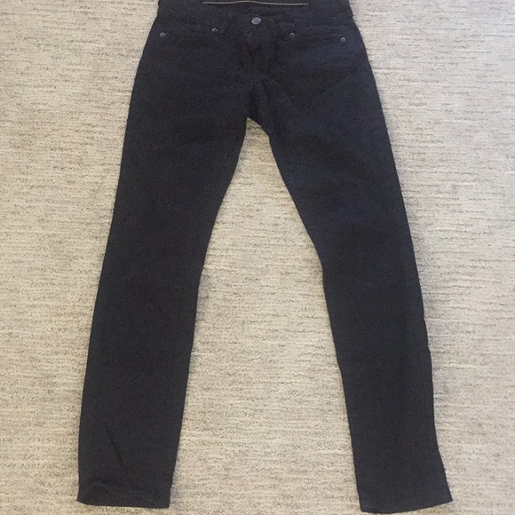 Black straight leg jeans - Picture 1 of 4